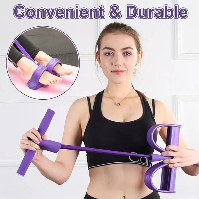 Yoga Pedal Puller Resistance Band 4-Rope