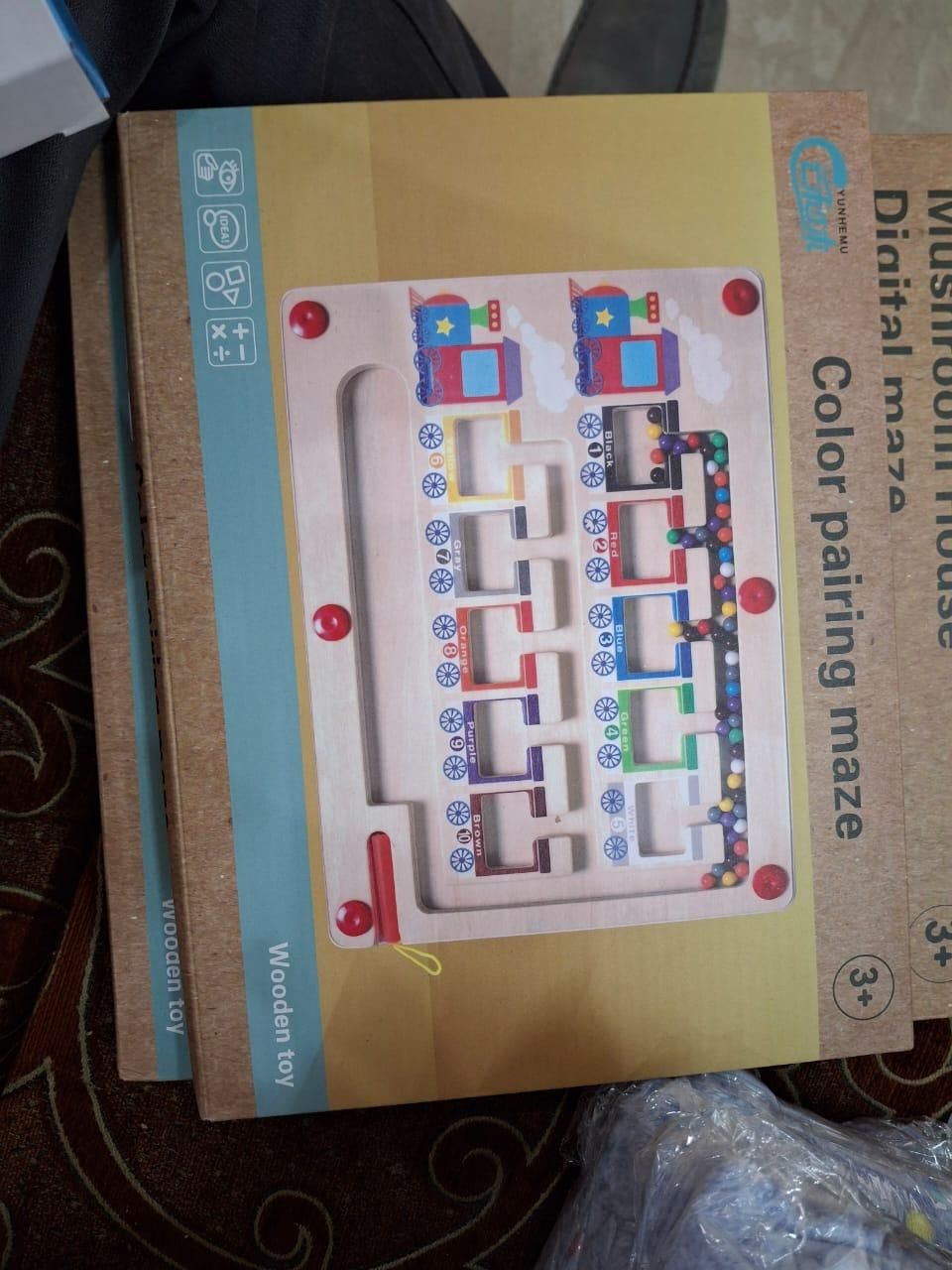 Montessori Magnetic Color & Number Maze