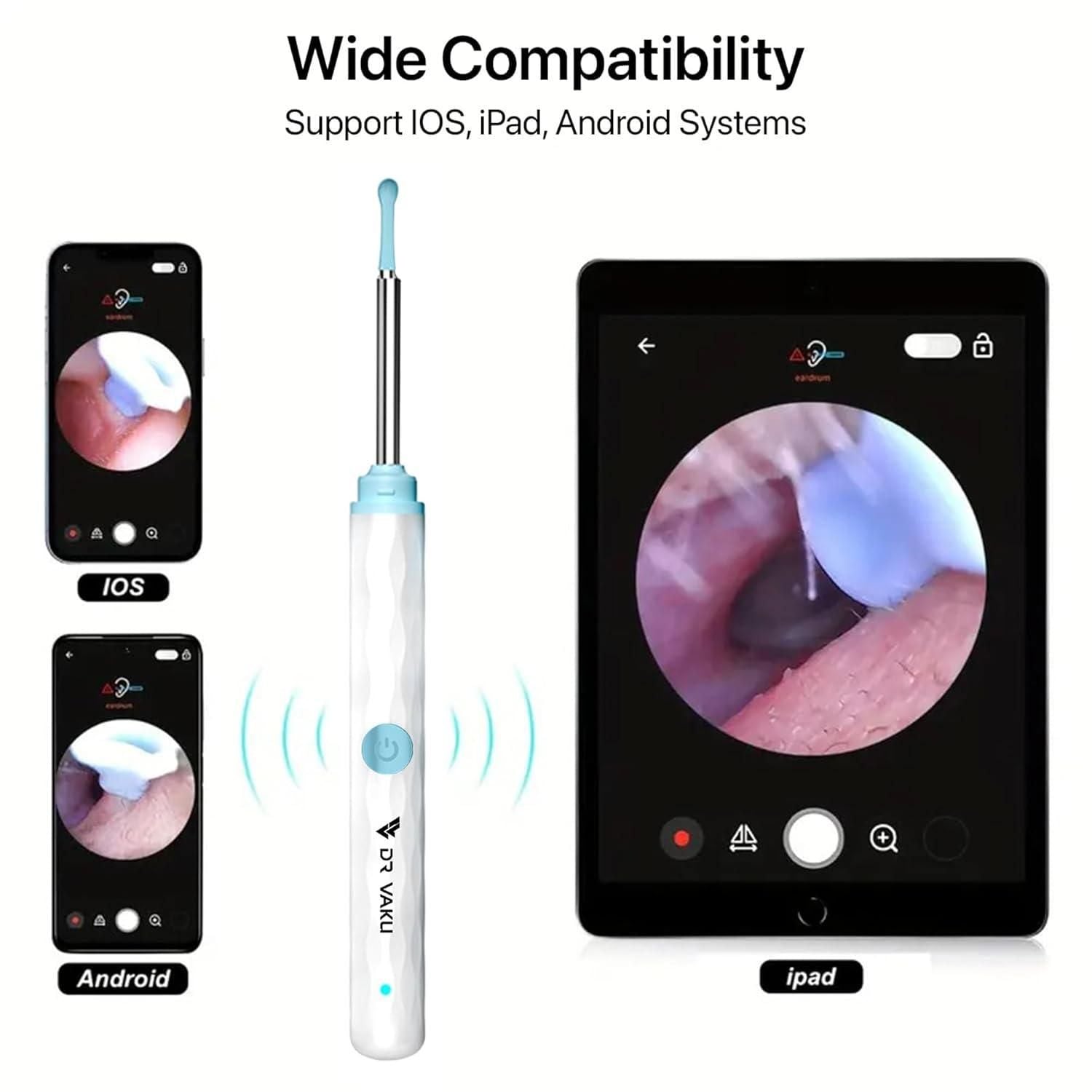 WiFi Ear Wax Cleaner Camera (iOS/Android)