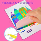 Rainbow Dot Painting Art Kit