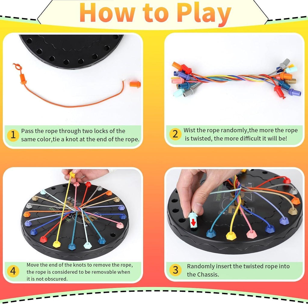 Rope Sorting Puzzle for Focus & Fun