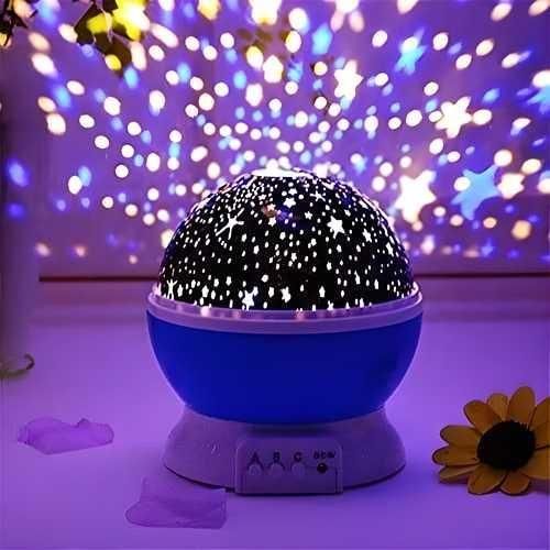 Moon Night Light Projector, 360° Glow