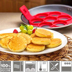 Silicone 7-Hole Pancake Maker Mold