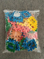 50-Piece House Building Blocks for Kids