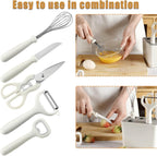 Kitchen Gadget Set with Stand & Non-Slip