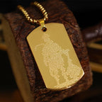 Hanuman Chalisha Pendant & Chain for Men