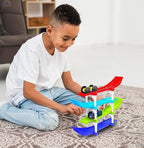 Ramp Racer Car Set, 4-Level Learning Fun