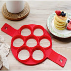 Silicone 7-Hole Pancake Maker Mold