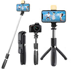 Selfie Stick Tripod + Bluetooth Remote