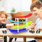 Ramp Racer Car Set, 4-Level Learning Fun