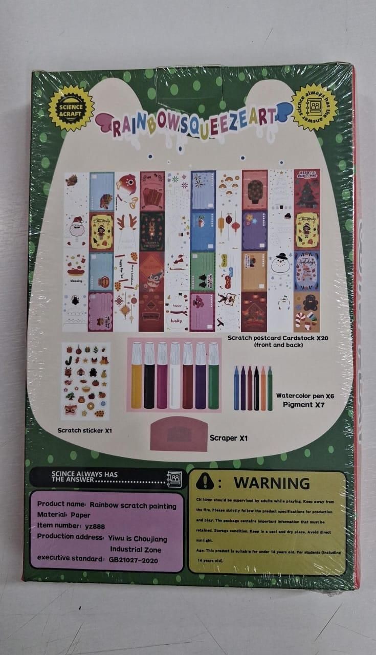 Rainbow Dot Painting Art Kit