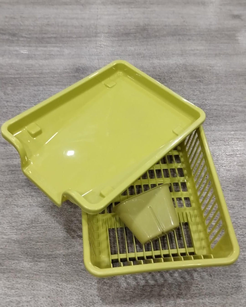 3-in-1 Dish Drainer Rack, Compact & Light