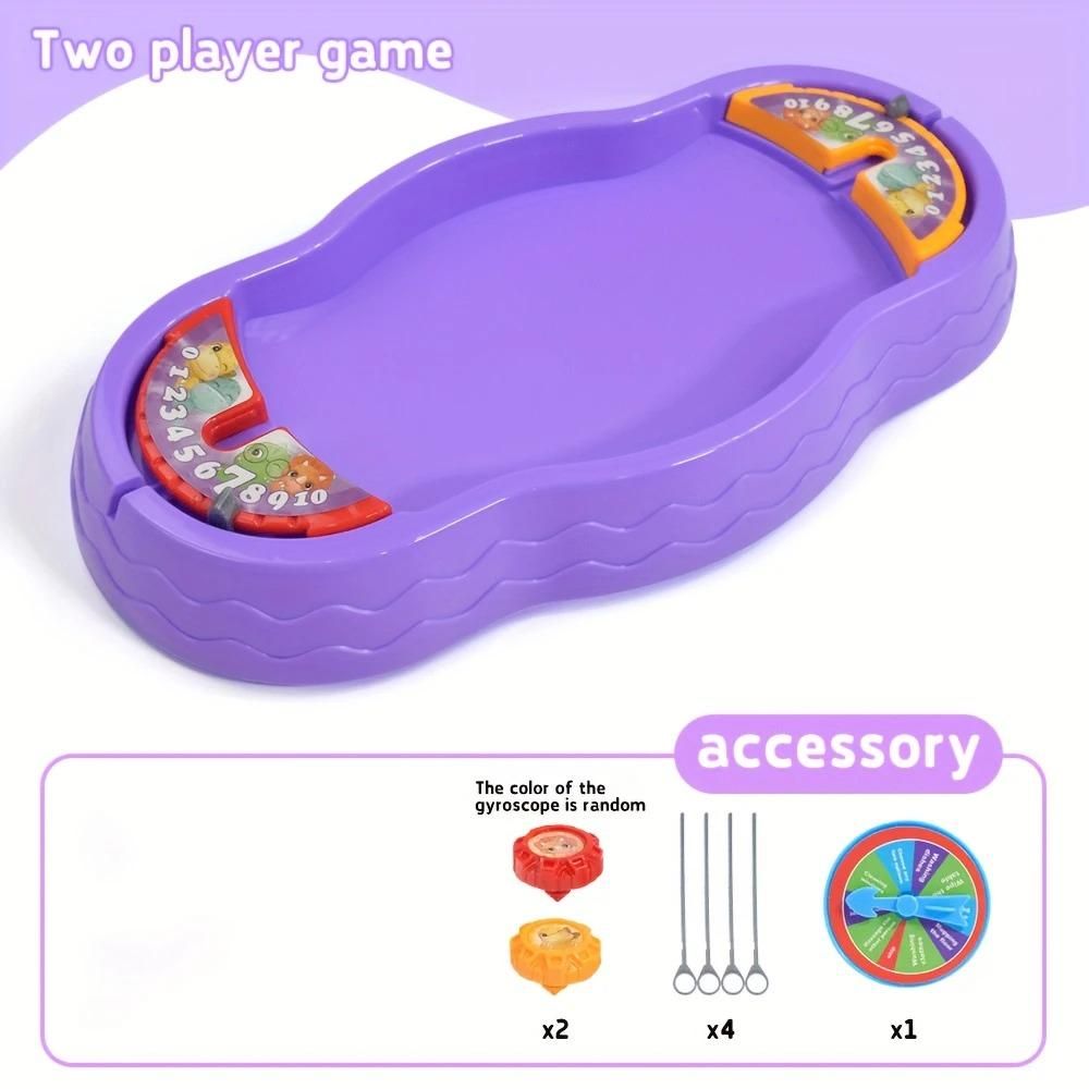 Dino Gyro Battle Spinning Toy Arena Set