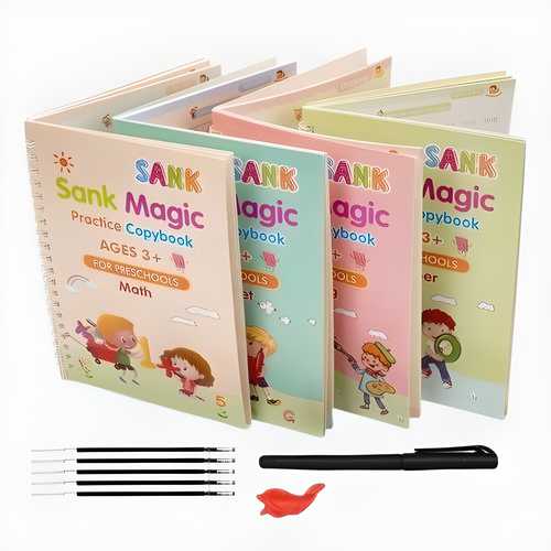 Sank Magic Copybook Set + Pen & Refills