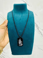 Hanuman Chalisha Pendant & Chain for Men
