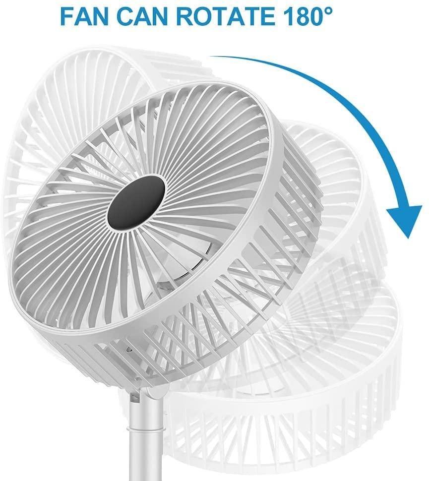 Portable Rechargeable Table Fan for Desk