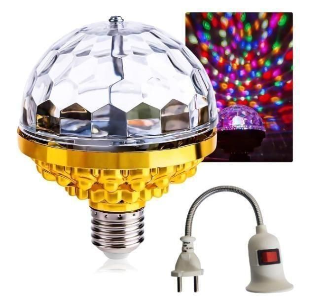 Rotating Magic Ball Light & Holder