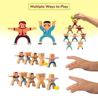 Hercules Wooden Jenga Toy: Balance Play