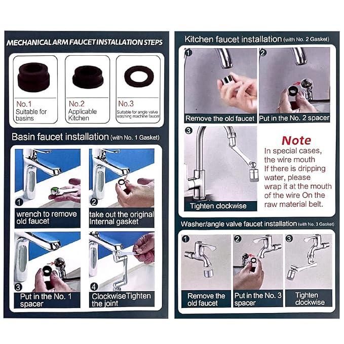 2-Mode Splash Filter Kitchen Tap