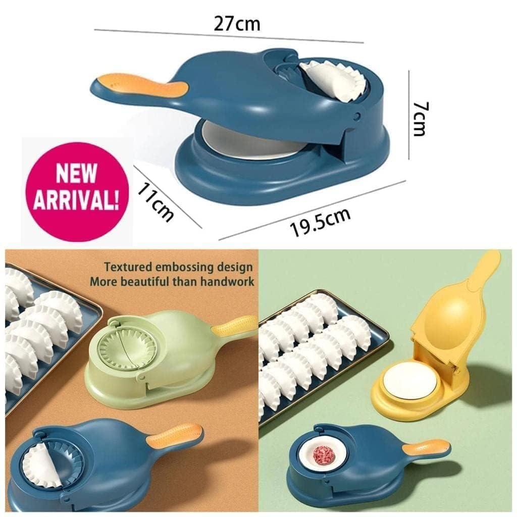 2-in-1 Dumpling Maker Press, Neat Seals