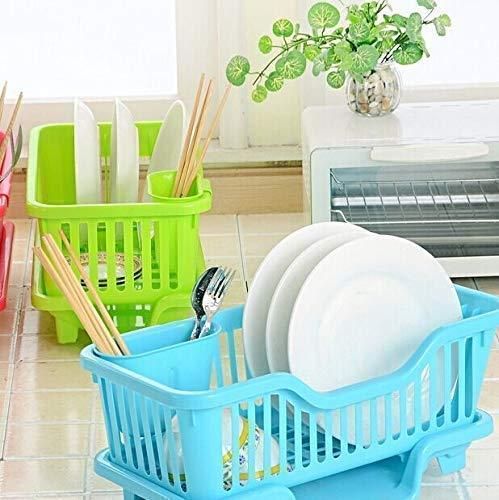 3-in-1 Dish Drainer Rack, Compact & Light