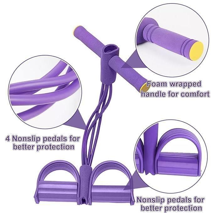 Yoga Pedal Puller Resistance Band 4-Rope