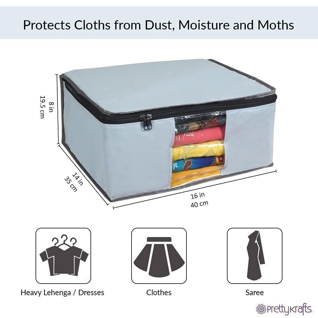 Saree Cover Pack of 3 – Non Woven Zip