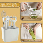 Kitchen Gadget Set with Stand & Non-Slip
