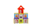 50-Piece House Building Blocks for Kids