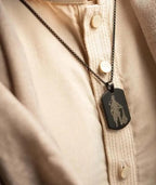 Hanuman Chalisha Pendant & Chain for Men