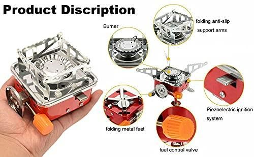 Portable Butane Gas Stove, Folding