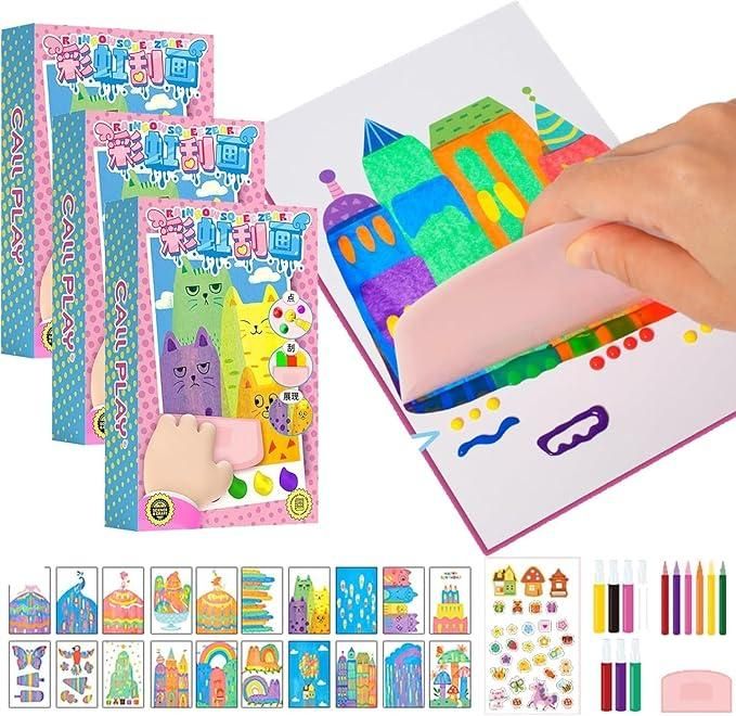 Rainbow Dot Painting Art Kit