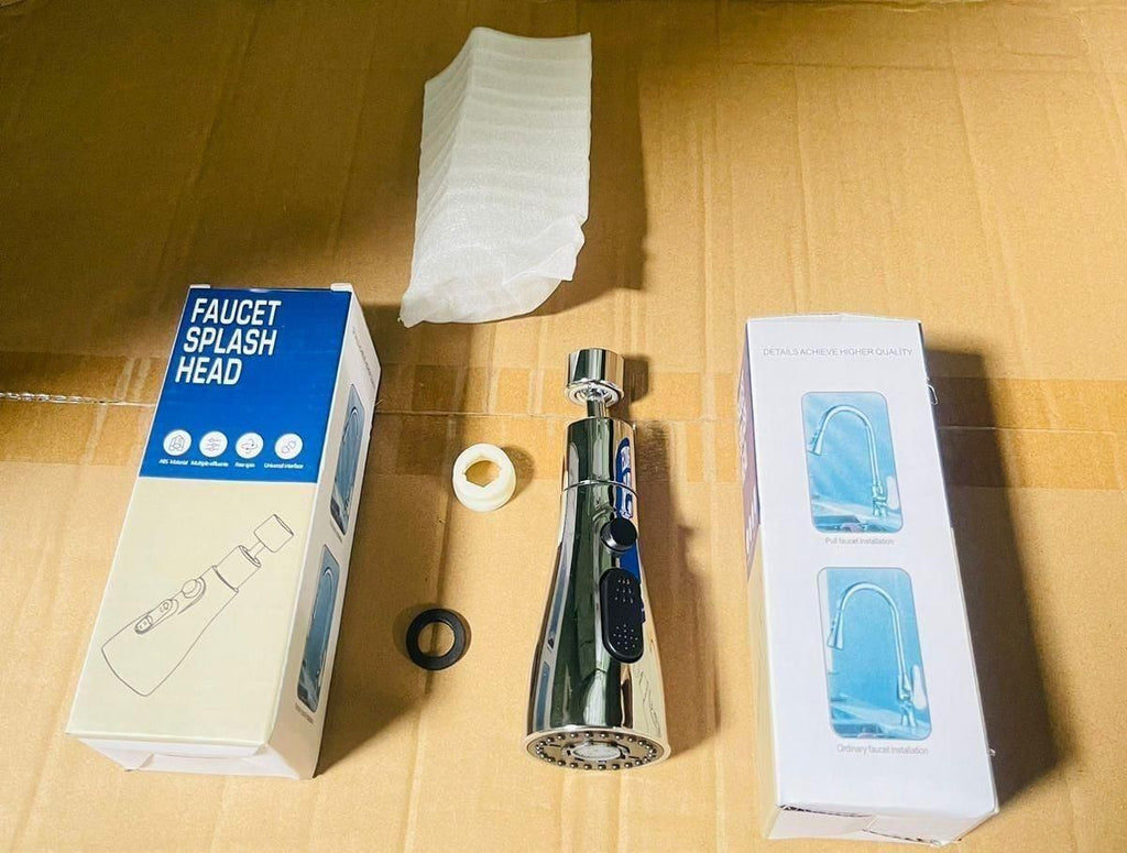 3-Mode Kitchen Sink Faucet, Easy Control